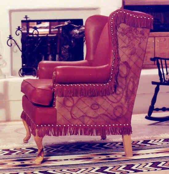 #1201 leather chair