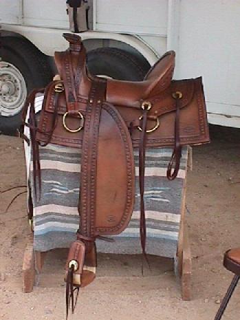 #106 1880'S MANIA SAM STAG RIGGING HALF SEAT STARTS AT